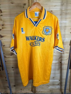 Rare Original Leicester City 1994/1996 Away Shirt XL Fox Leisure for sale on Ebay