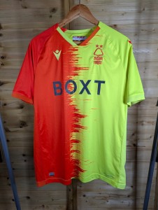 Rare Original Nottingham Forest 2021/2022 Third Shirt XL MACRON for sale on Ebay