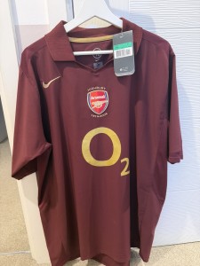 BNWT Original Nike Arsenal 2005/2006 Highbury Home Shirt Mens XL for sale on Ebay