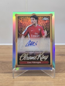 Topps Premier League 2026 - Cesc Fabregas Arsenal Chrome King Autograph #CKA-CF for sale on Ebay