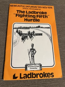 Newcastle 1974 Comedy Of Errors 3rd Fighting Fifth + Sea Pigeon Hurdles Debut Vg for sale on Ebay