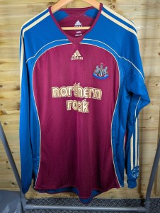 Rare Original Newcastle United 2006/2007 Away Shirt Long Sleeve Large ADIDAS VGC for sale on Ebay