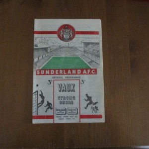 Sunderland v Middlesbrough Div 1 1953/4 for sale on Ebay