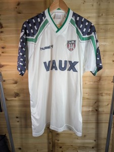 Rare Original Sunderland 1991/1994 Away Shirt XL HUMMEL for sale on Ebay