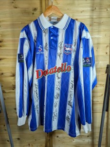 Rare Match Issue Brighton And Hove Albion 1998/1999 Long Sleeve 17 Home Shirt XL for sale on Ebay