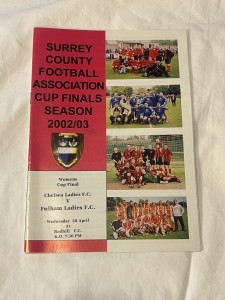 2002/03 Women's football programme Chelsea Ladies v Fulham Ladies for sale on Ebay