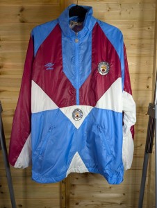 Rare Original Manchester City 1990/1992 Training Jacket LARGE UMBRO VGC for sale on Ebay