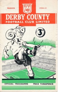 Derby County Reserves v Blackburn Rovers (Central League) 1950/1951 for sale on Ebay