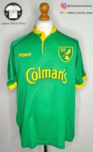 Norwich City 1997/99 Away Shirt Extra Large / XL for sale on Ebay