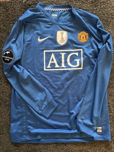 Cristiano Ronaldo Hand Signed Manchester United away Shirt Beckett Witnessed for sale on Ebay