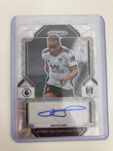PANINI PRIZM PREMIER LEAGUE SOCCER 2022-2023 BOBBY DE CORDOVA-READ FULHAM AUTO for sale on Ebay