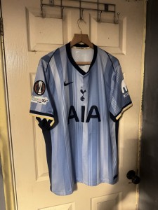 Authentic Europa League Tottenham 2024/2025 Away Football Jersey Size XL for sale on Ebay