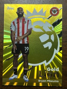 Brentford's Bryan Mbeumo Gold Lion Card GL4 | Topps Premier League 2026 #GL4 for sale on Ebay
