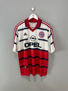 BAYERN MUNICH 1998/00 AWAY SHIRT (L) ADIDAS VINTAGE ORIGINAL FOOTBALL SHIRT for sale on Ebay