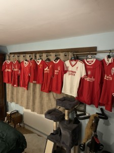 Rare Collection Of 10 Original Vintage Liverpool Football Tops for sale on Ebay