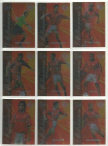 2000 MIDDLESBROUGH  Futera Fans Selection - Set of 18 FOIL Cards for sale on Ebay