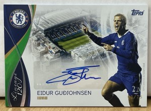 Eidur Gudjohnsen Bridge Of Dreams Auto /75 Chelsea Lineage 120 Years for sale on Ebay