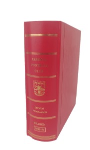 Arsenal F.C Binder - 1993/94 Season X31 Programmes - W/Tickets B87 P285 for sale on Ebay