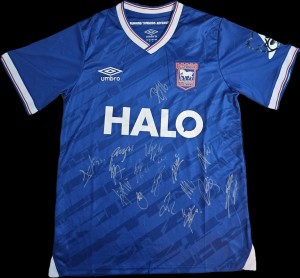 Ipswich Town Fc 2025/26 Squad Signed Football Home Shirt Autograph COA & PROOF for sale on Ebay