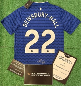 Kiernan Dewsbury-Hall Signed Everton Home Shirt 25/26 - Comes With Proof & COA for sale on Ebay
