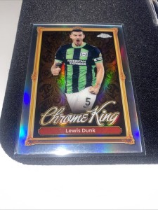 Topps Premier League 2025/2026 Lewis Dunk Brighton Chrome King #CK5 for sale on Ebay