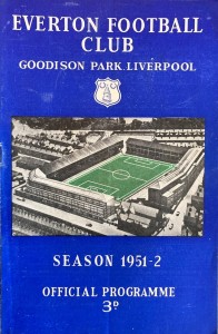 Everton v Brentford Div 2 1951/52 for sale on Ebay