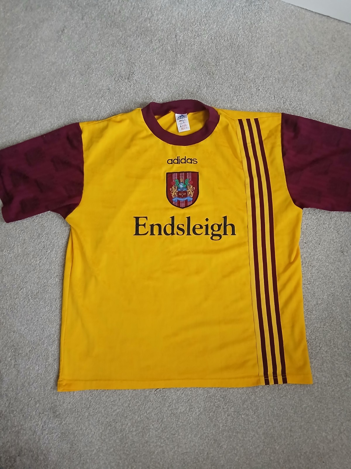 Burnley Away Shirt 1996-97 Adidas Endsleigh size XXL very good condition for sale on Ebay