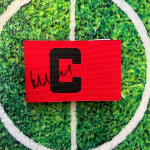 Maya Le Tissier Of England, Brighton & Man UTD Signed Captain Armband wCOA for sale on Ebay
