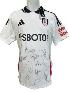Fulham Mens Signed 2024/25 Home Shirt for sale on Ebay