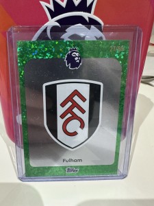 Fulham Badge Topps 26 27/99 for sale on Ebay
