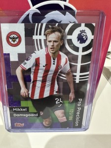 Damsgaard Pro Precision Topps Prem Brentford /199 for sale on Ebay