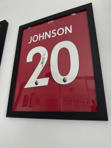 Brennan Johnson Genuine Signed Nottingham Forest 2022/23 Shirt, w/Proof, Spurs for sale on Ebay