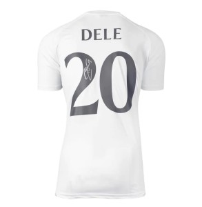 Dele Alli Tottenham Hotspur Football T-Shirt Signed COA for sale on Ebay