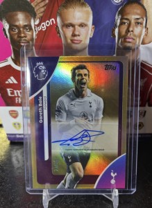 TOPPS PREMIER LEAGUE 2026 GARETH BALE AUTOGRAPH GOLD /50 AC-GB TOTTENHAM for sale on Ebay