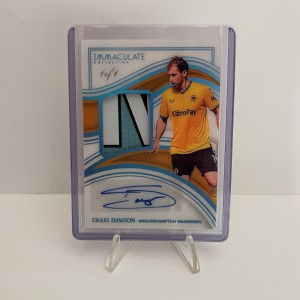 Panini immaculate Collection 2023-2024 Craig Dawson 1/1  Patch Auto Wolves for sale on Ebay