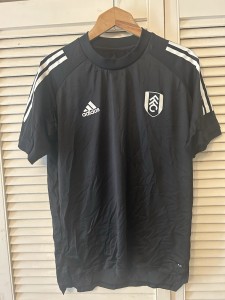Fulham FC Adidas Men’s Aeroready Black Training T Shirt Size Medium for sale on Ebay