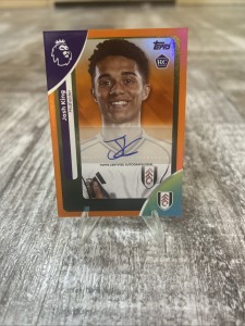 Topps Premier League 2026 Josh King Autograph 07/25 Rookie, Fulham RARE! for sale on Ebay