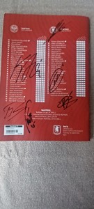 BRENTFORD Vs CHELSEA SIGNED PROGRAMME  - CAOIMHIN KELLEHER, OUATTARA AND 4 for sale on Ebay