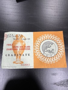 1970 Feyenoord v Glasgow Celtic Football Club European cup final Ticket Stub for sale on Ebay