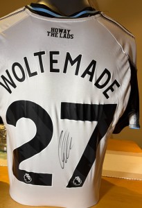 Nick Woltemade Hand Signed Newcastle 2025/26 Home #27 Shirt & Certified COA for sale on Ebay