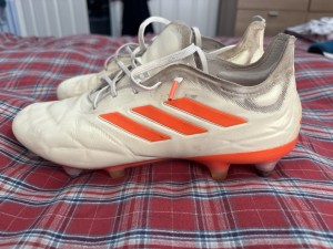 Alexis McAlister Liverpool match worn boots for sale on Ebay