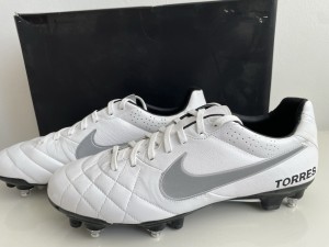Nike Tiempo Fernando Torres Chelsea Personalised Boots for sale on Ebay
