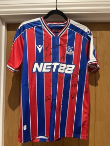 Crystal Palace 2025 Signed Shirt for sale on Ebay