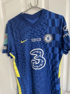 Nike Chelsea Player Issue Shirt Carabao Cup Final 2018 Marcos Alonso Signed for sale on Ebay