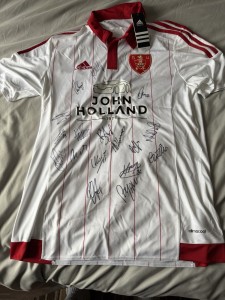 Signed Sheffield United 15/16 Shirt for sale on Ebay