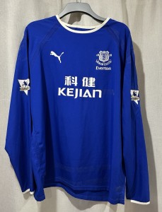 Wayne Rooney Match Worn Signed Everton Shirt From His Early Days 2002/03 Season for sale on Ebay