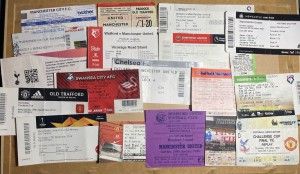 40 Manchester United Ticket Stubs, European, Friendlies, Cup, League, Finals for sale on Ebay