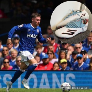 Leif Davis Match Worn Boots Vs Norwich for sale on Ebay