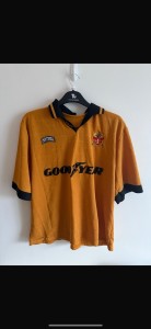Wolves Home Shirt 1995-96 Size XL for sale on Ebay