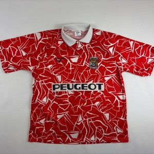 Original Coventry City ultra rare 1992 1993 1994 Away Shirt - Ribero - Size XL for sale on Ebay